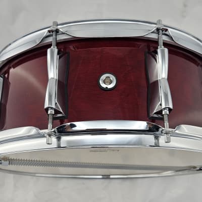 Yamaha 5.5x14 Stage Custom Snare Drum-Birch Shell 2020's - Cranberry image 2