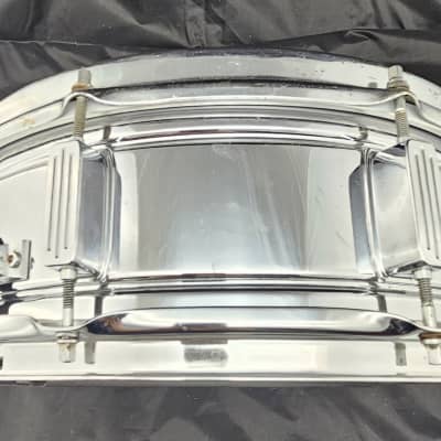 Rogers R380 5.5x14 Snare Drum 1960s-1970s - Chrome image 1
