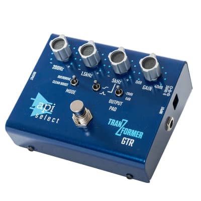 API Select TranZformer GTR EQ, Boost, and Overdrive Guitar Effect Pedal image 2