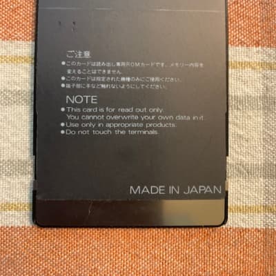 ROLAND SOUND LIBRARY PN-D10-01 音源モジュール ROLAND SOUND LIBRARY PN-D10-01 音源モジュール