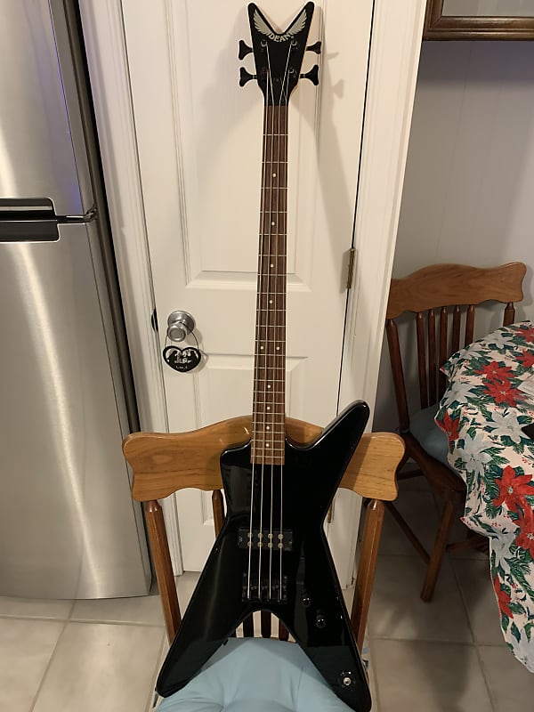 Dean ML Metalman Bass Guitar 2006 Japan Black | Reverb