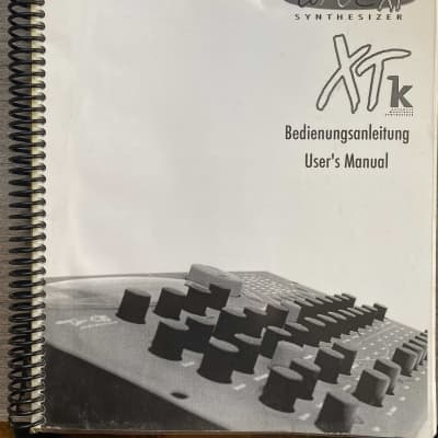 Waldorf Microwave XT Manual