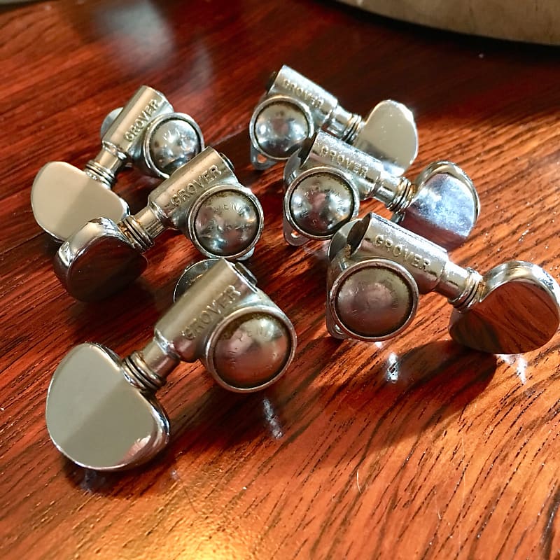 Grover PAF pat pend rotomatic tuners c 1960 Chrome original Reverb
