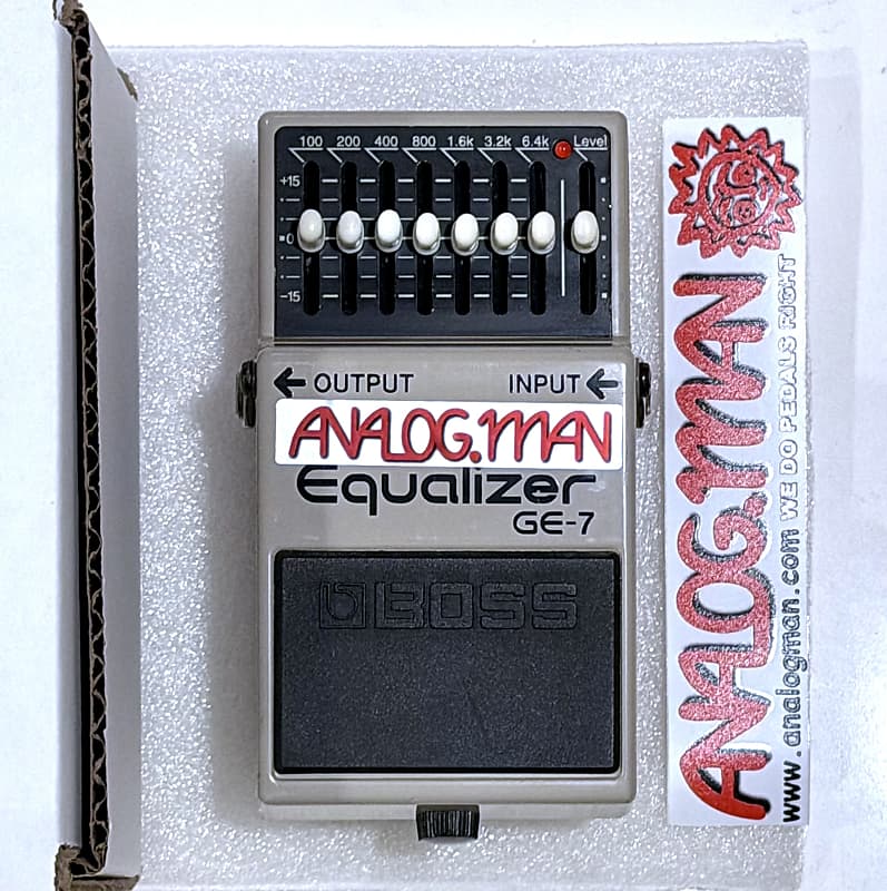 Analogman Boss GE-7 Equalizer with Mod | Reverb