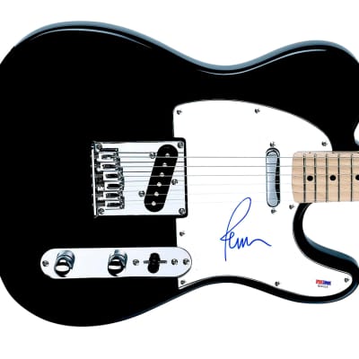 Paul Anka Autographed Signed Tele Guitar PSA image 2
