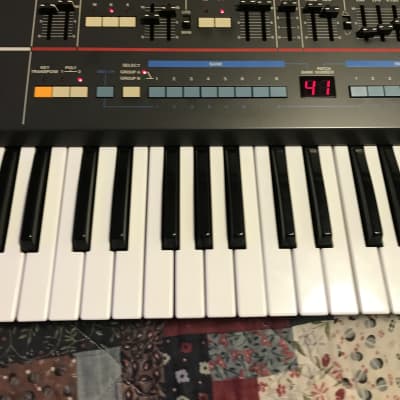 Roland Juno-106 61-Key Programmable Polyphonic Synthesizer 1984 - 1985 - Black image 15