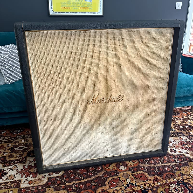 Vintage 1960s Marshall 4x15 Straight Guitar / Bass Speaker | Reverb