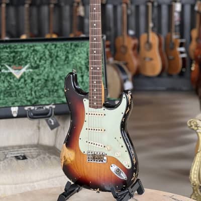 Fender Custom Shop Stratocaster '62 - Limited Namm 2007 Heavy Relic Sunburst image 1