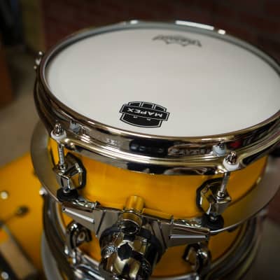 Mapex SATURN EVOLUTION WORKHORSE 5 PIECE SHELL PACK WITHOUT SNARE Tuscan Yellow image 3