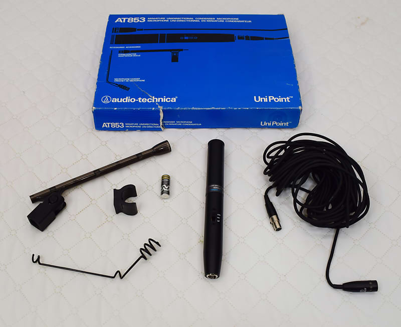 Audio-Technica AT853 Uni Point Miniature Unidirectional Condenser Mic image 1