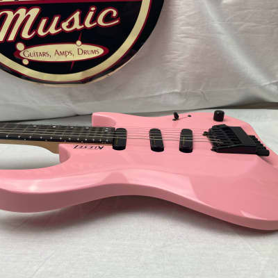 Kiesel Osiris Headless 6-string SSS Guitar with Gig Bag 2021 - Pink image 13