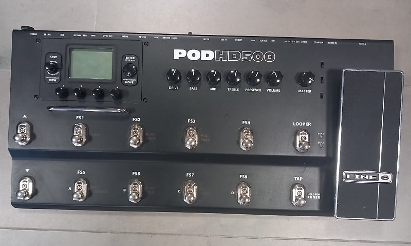 LINE6 Pod HD500 Multieffetto per Chitarra e Basso | Reverb