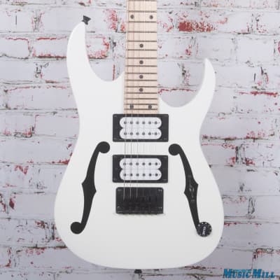 Ibanez Paul Gilbert Signature MiKro Electric Guitar White for sale