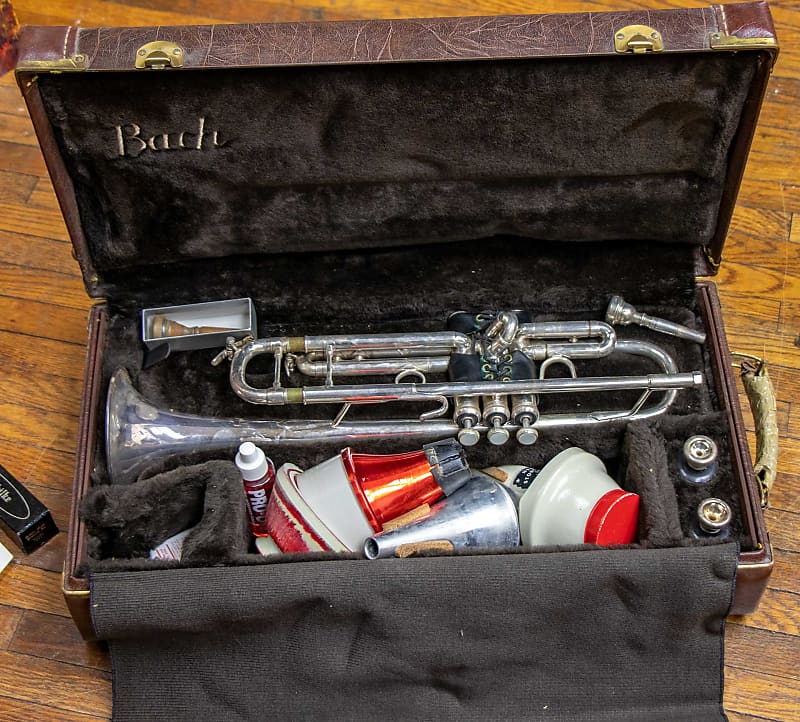 Bach Trumpet Stradivarius ML37 Silver Serial Number 295400 Reverb
