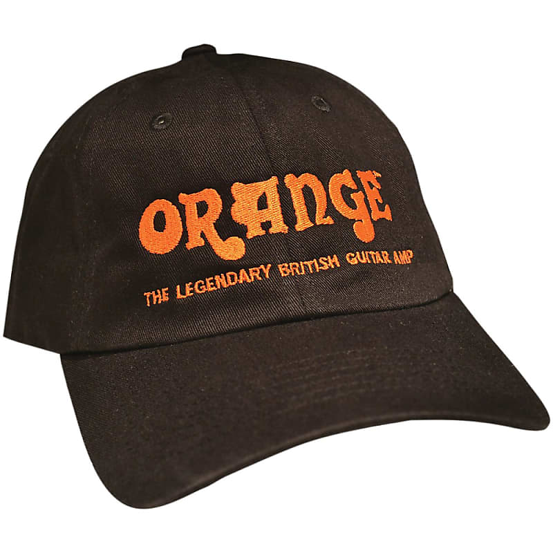 Genuine Orange Amps Baseball Hat - BLACK | Reverb