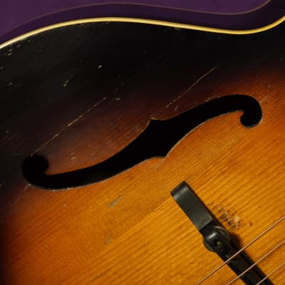 1940s Vega C-26 Carved-Top Archtop Guitar (VIDEO! Fresh Work, Ready to Go) image 6
