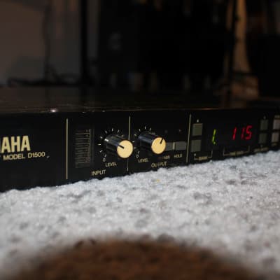 Yamaha D1500 Vintage Rackmount Digital Delay 1984 image 2