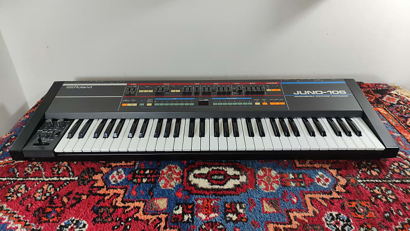 Roland Juno-106 61-Key Programmable Polyphonic Synthesizer 1984 - 1985 (Serviced / Upgraded / Warranty) image 1