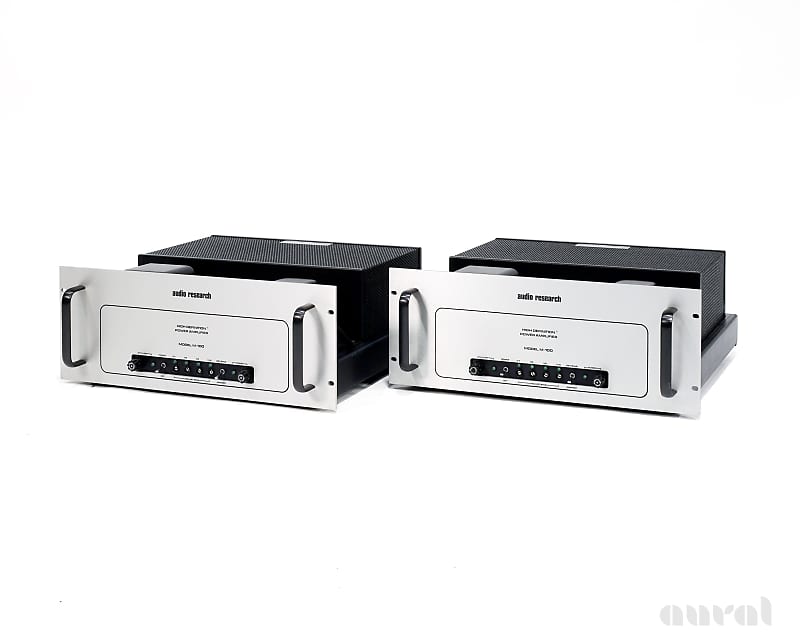 Vintage / Audio Research M-100 // Tube Amplifier Monoblocks / Beautiful  			