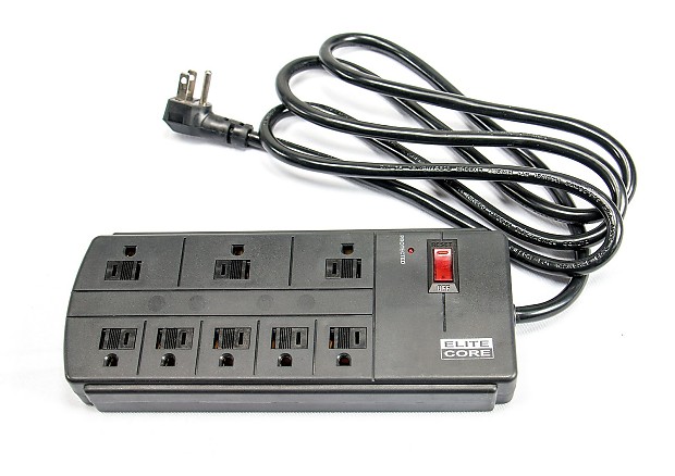 Elite Core Audio SP8-SURGE Stage Power 8-Outlet Power Strip with Surge Protection image 1