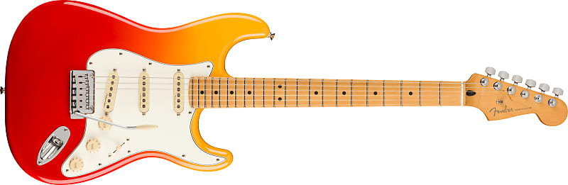 FENDER - Player Plus Stratocaster  Maple Fingerboard  Tequila Sunrise - 0147312387 image 1