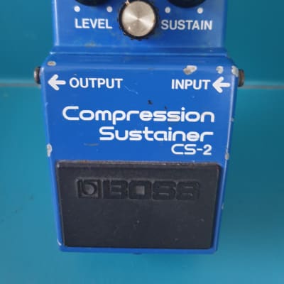 BOSS Compression Sustainer 　PS-2 Boss CS-2 Compression Sustainer Pedal Made in Japan 2nd Hand