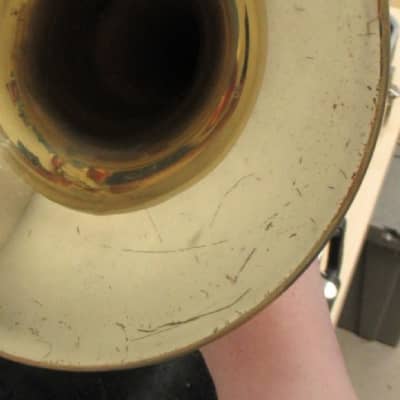 Bach Selmer Bundy Trombone, USA, Brass with case and mouthpiece image 5