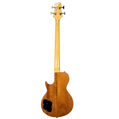 Sawtooth Americana Heritage Series Natural Spalted Maple 4-String 24 Fret Electric Bass Guitar w Fishman Fluence Pickups and Padded Gig Bag image 8