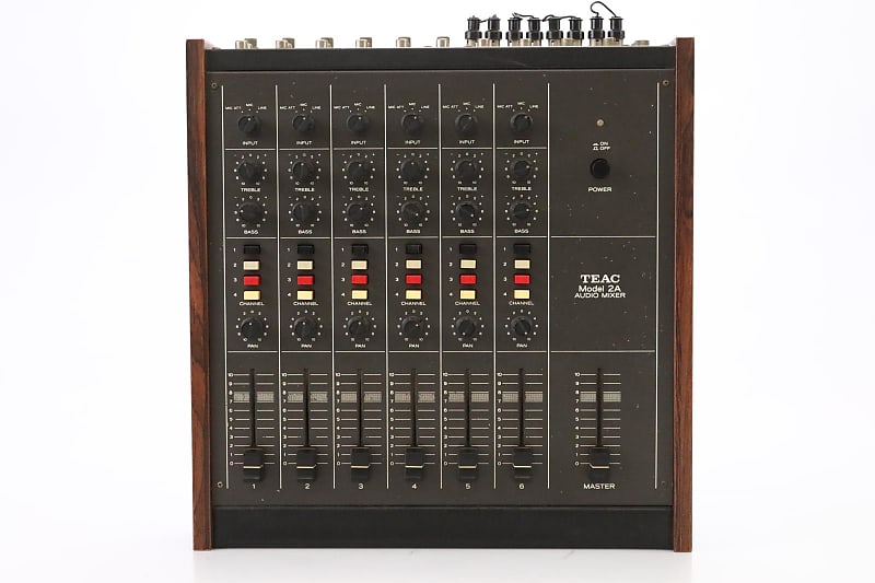 Teac Model 2A 6-Channel Analog Audio Mixer w/ Cables #47345 | Reverb