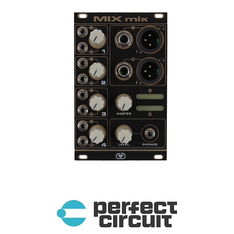 Feedback Modules MIX mix Stereo Mixer + Output Module Reverb