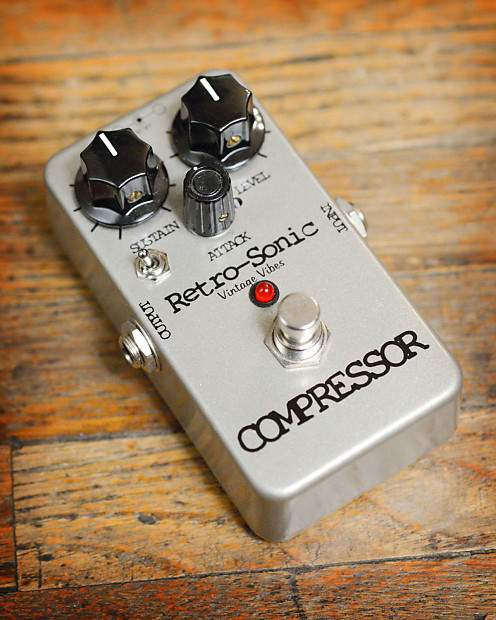 Retro-Sonic Vintage Vibes Compressor 2010's Boutique Pedal