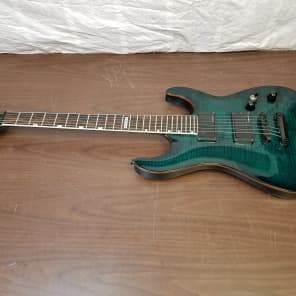 ESP LTD H-300 Electric Guitar See Thru Aqua | Reverb