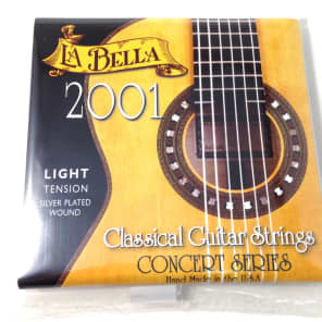 La Bella 2001L Classical Guitar Strings - Light Tension