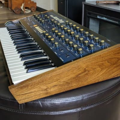 Korg Mono/Poly Custom Synthesizer Replacement Solid Walnut Chassis / Body / Case image 1