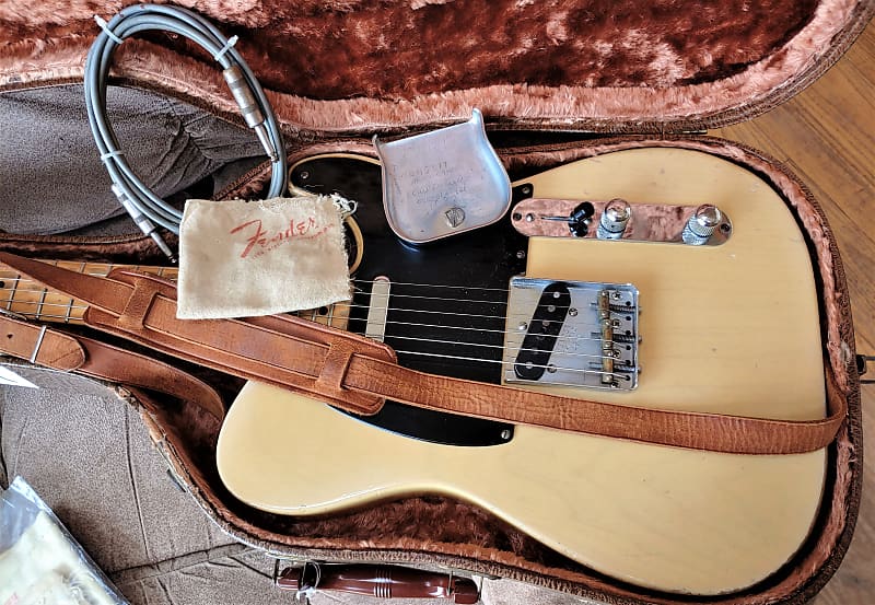 1952 Telecaster guitar by Fender image 1