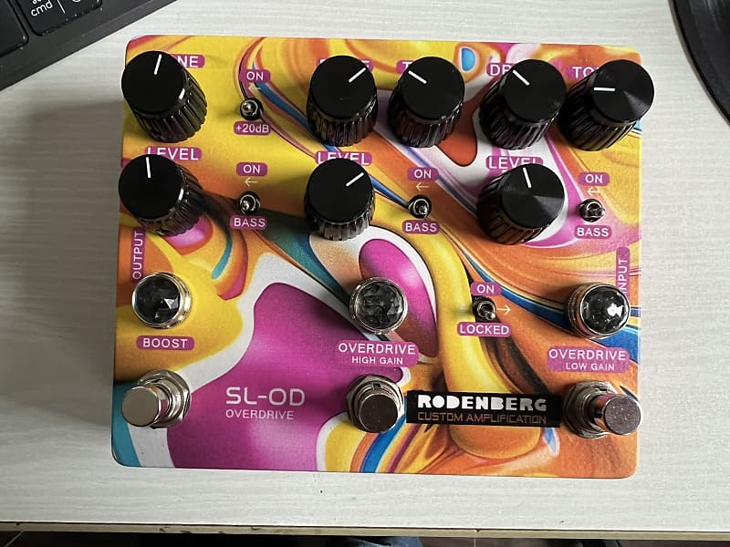 Rodenberg SLOD Overdrive Psychedelic Limited Edition Reverb