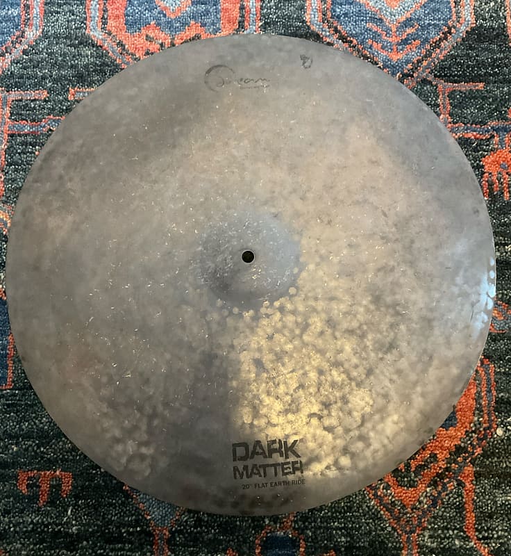 (MINT) Dream Cymbals Dark Matter 20” Flat Earth Ride - Raw image 1