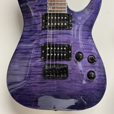 ESP LTD H-200 FM 2020 - Present - See Thru Purple image 5