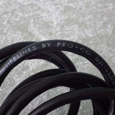 7 cable lot Mogami mic 20' 18' instrument Pro-Link Monster Cable Neutrik XLR heavy duty power cord 1/4" straight connectors image 14