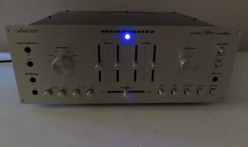 MARANTZ 1120 INTEGRATED STEREO AMPLIFIER SERVICED FULLY RECAPPED | Reverb  Canada