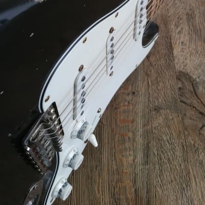 New Custom Heavy Relic Stratocaster 1968 black image 10