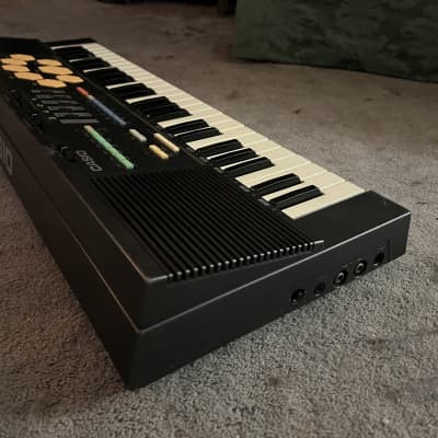 Casio MT-520 Casiotone 49-Key Synthesizer 1980s - Black