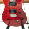 Paul Reed Smith 25th Anniversary SE Custom 24  Scarlet Red (with bird inlays)