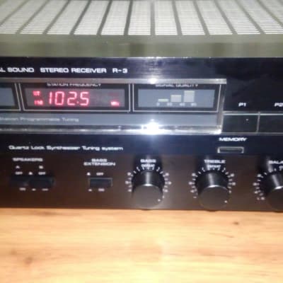 Yamaha R3 Stereo Receiver R3 Late 80s Black image 4