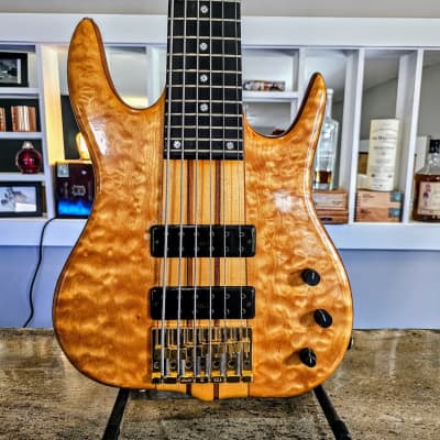Ken Smith BT6 Figured Curly Maple Top, Ultra RARE Snowflake Inlays for sale