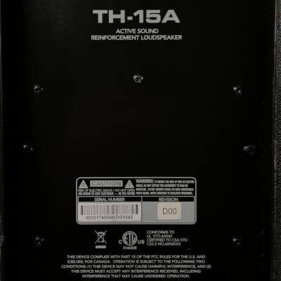 Mackie Thump TH-15A Active Sound Reinforcement Loudspeaker (Single) + Gig Bag image 10