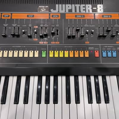 Roland Jupiter-8 61-Key Synthesizer 1981 - 1985 - Black image 8