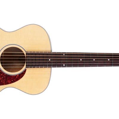 Guild USA Modell M-40E Troubadour Acoustic guitar Natur incl. case image 2