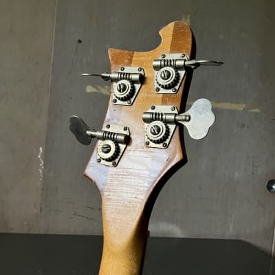 Rickenbacker 4001 (1968) bass guitar : checkerboard & crushed pearl image 12