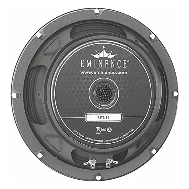 Eminence BETA 8A American Standard Series 225-Watt 8" Replacement Speaker - 8 Ohm image 1